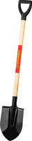 Штыковая лопата GRINDA с деревянным черенком, с рукояткой (421823)