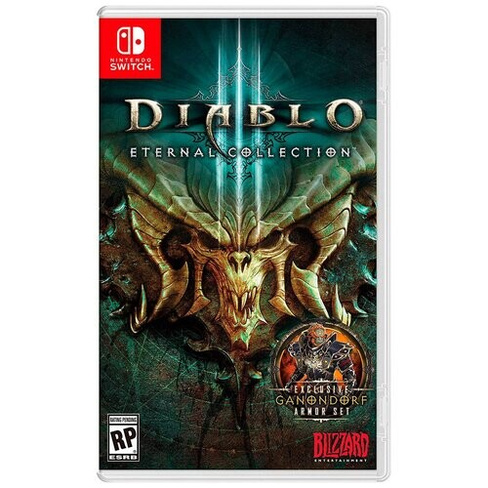 Игра Diablo III: Eternal Collection для Nintendo Switch, картридж Blizzard Entertainment
