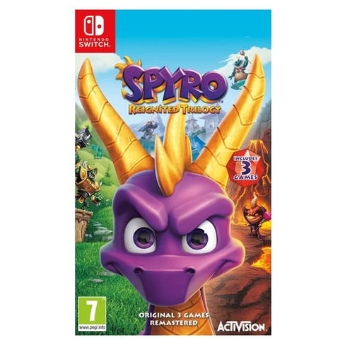 Игра Spyro Reignited Trilogy для Nintendo Switch, картридж Activision