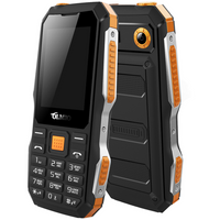 Телефон OLMIO X04 RU, 2 SIM, черный/оранжевый