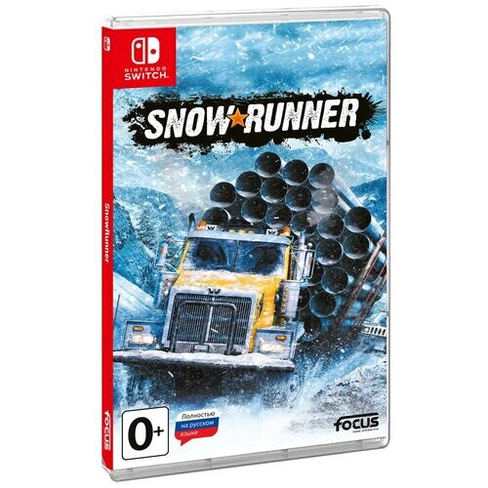 Игра Snowrunner для Nintendo Switch, картридж Focus Home Interactive