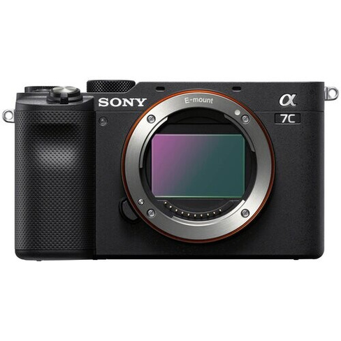Фотоаппарат Sony Alpha ILCE-7C Body + документы, аккумулятор, зарядное устройство, USB-кабель, AV-кабель, ремень, крышка