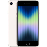 Смартфон Apple iPhone SE 2022 64 ГБ, nano SIM+eSIM, Starlight
