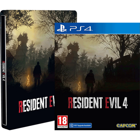 Игра Resident Evil 4 Remake 2023 Steelbook Edition для PlayStation 4 Capcom