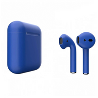 Беспроводные наушники Apple AirPods 2 Color (без беспроводной зарядки чехла), матовый синий