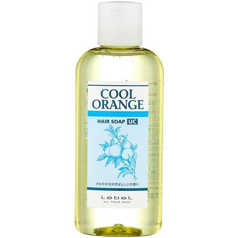 Lebel Cosmetics шампунь Cool Orange Hair Soap Ultra Cool, 200 мл