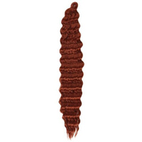 Queen Fair пряди из искусственных волос Мерида афрокудри, тёмно-рыжий