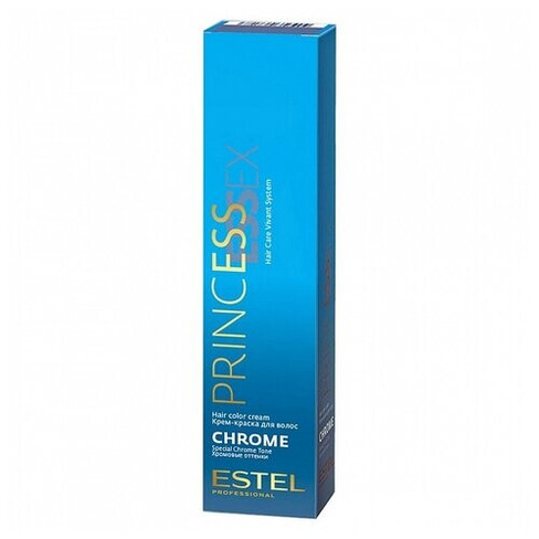 ESTEL Princess Essex Chrome крем-краска для волос, 9/18 блондин пепельно-жемчужный, 60 мл