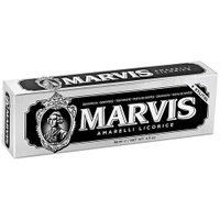 Зубная паста Marvis Amarelli Licorice, 85 мл, 147 г, черный/белый