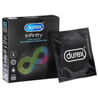 Презервативы Durex Infinity, 3 шт. Рекитт Бенкизер Хелскэр Мануфэкчуринг (Таиланд)