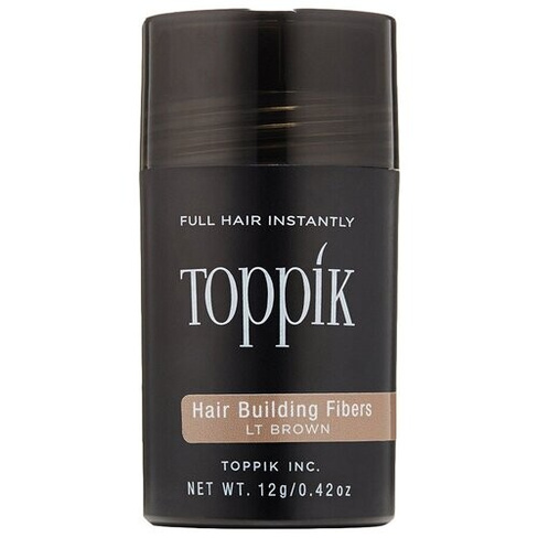 Toppik Загуститель волос Hair Building Fibers, light brown, 12 мл, 12 г