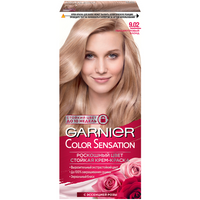 GARNIER Color Sensation Перламутровый блонд стойкая крем-краска для волос, 9.02, Перламутровый блонд, 110 мл