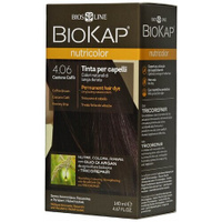 BioKap Nutricolor крем-краска для волос, 4.06 кофейно-коричневый, 140 мл