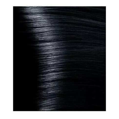 Kapous Studio Professional Крем-краска для волос с экстрактом женьшеня и рисовыми протеинами, 1.10 иссиня-черный, 100 мл