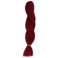Queen Fair пряди из искусственных волос Soft Dreads, бордовый