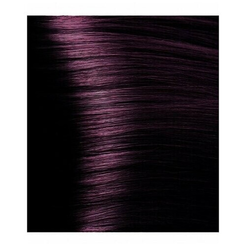 Kapous Hyaluronic Acid Крем-краска для волос с гиалуроновой кислотой, 4.2 коричневый фиолетовый, 100 мл