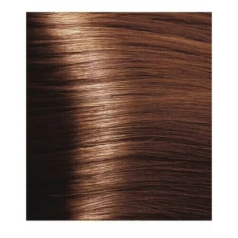 Kapous Hyaluronic Acid Крем-краска для волос с гиалуроновой кислотой, 6.43 темный блондин медный золотистый, 100 мл