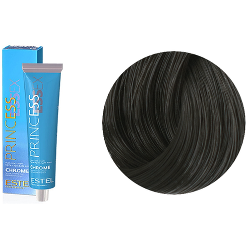 ESTEL Princess Essex Chrome крем-краска для волос, 6/11 темно-русый пепельный интенсивный, 60 мл