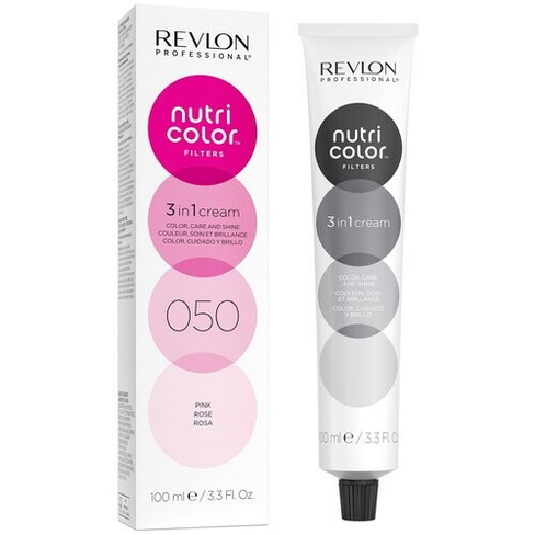 Revlon Professional Краситель прямого действия Nutri Color Filters 3 In 1 Cream, 050 pink, 100 мл, 122 г
