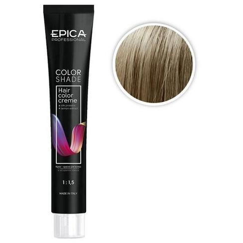 EPICA Professional Color Shade крем-краска для волос, 9.1 блондин пепельный, 100 мл