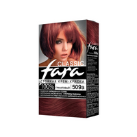 Fara Classic Стойкая крем-краска для волос, 509а, гранатовый, 115 мл