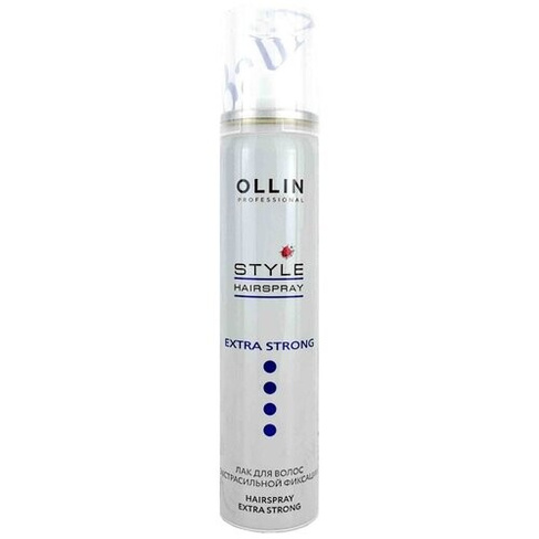 OLLIN Professional Лак для волос, экстрасильная фиксация, 100 г, 75 мл