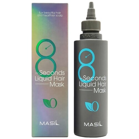 Masil Экспресс-маска для объема волос 8 Seconds Salon Liquid Hair Mask, 200 г, 100 мл, бутылка