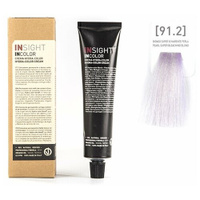 Insight Incolor крем-краска, 91.2 суперосветляющий перламутровый блондин