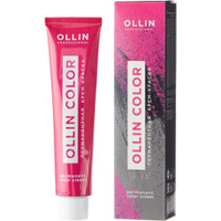 OLLIN Professional Color перманентная крем-краска для волос, 9/81 блондин жемчужно-пепельный, 60 мл