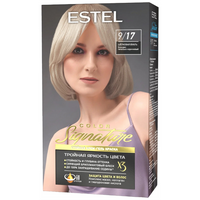 ESTEL Стойкая крем-гель краска для волос COLOR Signature, 9/17 шёлковая вуаль, 150 мл