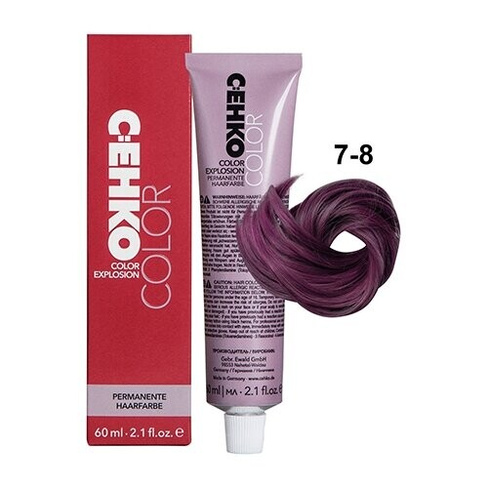 C:EHKO Color Explosion стойкая крем-краска для волос, 7/8 средний блондин фиолетовый