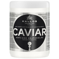 Kallos KJMN Маска для восстановления волос с экстрактом чёрной икры Caviar, 1000 г, 1000 мл, банка