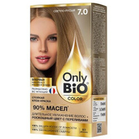 Only Bio Крем-краска для волос Color, 7.0 светло-русый