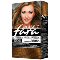 Fara Classic Стойкая крем-краска для волос, 505б, карамель, 115 мл