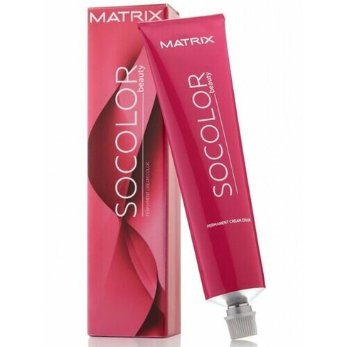 Matrix Крем - краска SoColor beauty, 6AM темный блондин пепельный мокка, 90 мл