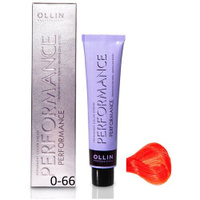 OLLIN Professional Performance перманентная крем-краска для волос, микстон, 0/66 красный, 60 мл