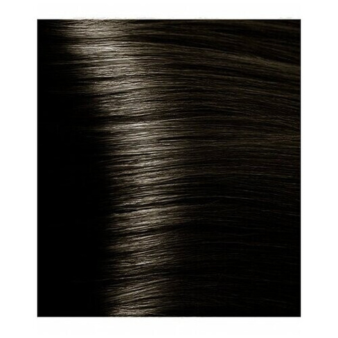 Kapous Studio Professional Крем-краска для волос с экстрактом женьшеня и рисовыми протеинами, 4.1 пепельно-коричневый, 1