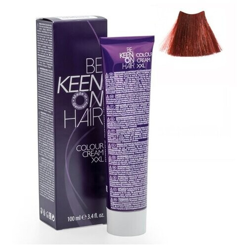 KEEN Be Keen on Hair крем-краска для волос XXL Colour Cream, 6.4 dunkelblond kupfer