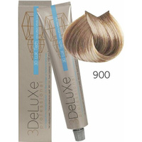 3Deluxe крем-краска для волос 3D Lux Tech Super Lighteners Neutral, 900 очень светлый блондин/сильный осветлитель