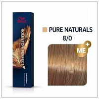 Wella Professionals Koleston Perfect Me+ Pure Naturals Краска для волос, 8/0 Светлый блонд натуральный, 80 мл