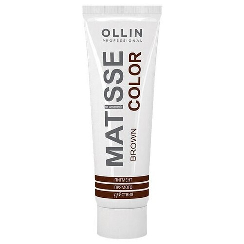 OLLIN Professional Краситель прямого действия Matisse Color, brown, 100 мл, 100 г