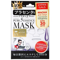 Japan Gals Тканевая маска Pure5 Essence с плацентой, 615 г, 0.6 мл