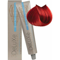 3Deluxe крем-краска для волос 3D Lux Tech, 8.66 светлый блондин насыщенный красный