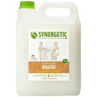 Synergetic Мыло жидкое Миндальное молочко миндаль, 5 л, 5 кг