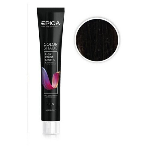 EPICA Professional Color Shade крем-краска для волос, 5.72 светлый шатен шоколадно-перламутровый, 100 мл