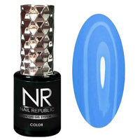 Nail Republic гель-лак для ногтей Color, 10 мл, 10 г, 362 твиттера неон