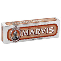 Зубная паста Marvis Ginger Mint, 85 мл, белый/оранжевый