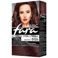 Fara Classic Стойкая крем-краска для волос, 512б, махагон, 135 мл