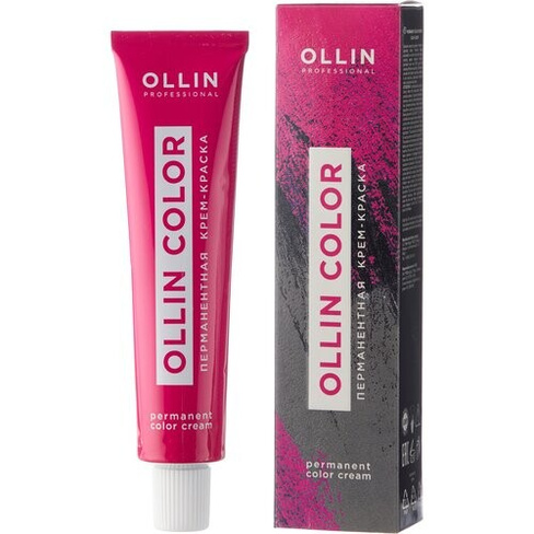 OLLIN Professional Color перманентная крем-краска для волос, 0/66 корректор красный, 60 мл