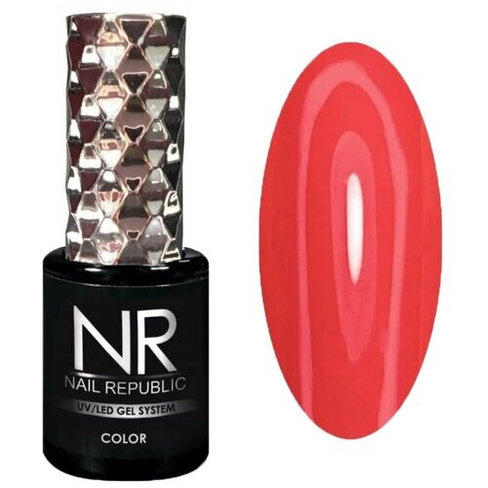 Nail Republic гель-лак для ногтей Color, 10 мл, 10 г, 223 китайский красный
